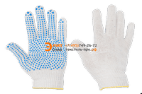 перчатки хб 10 класс 5 нитка с ПВХ